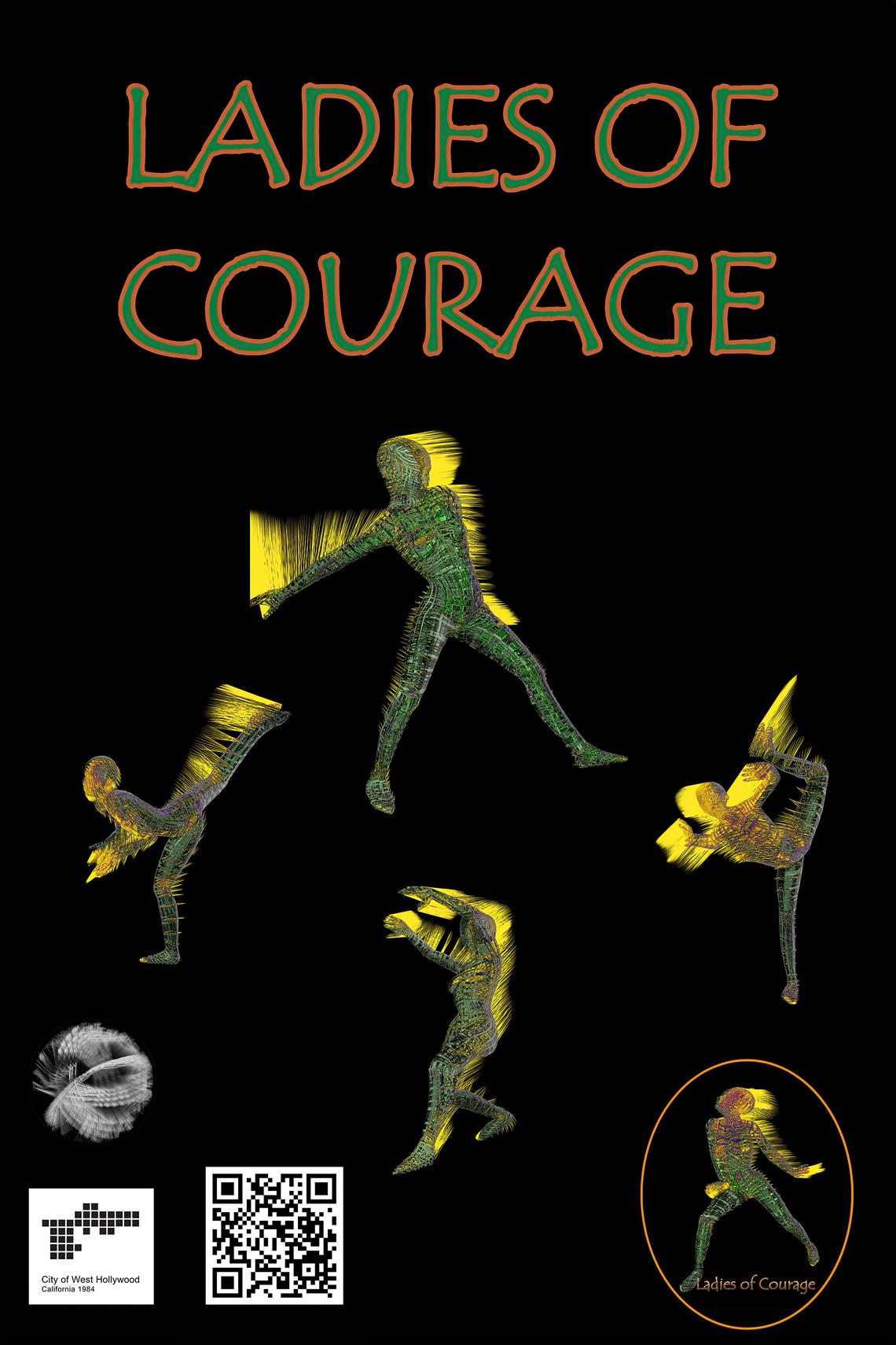 Ladies of Courage banner by Audri Phillips