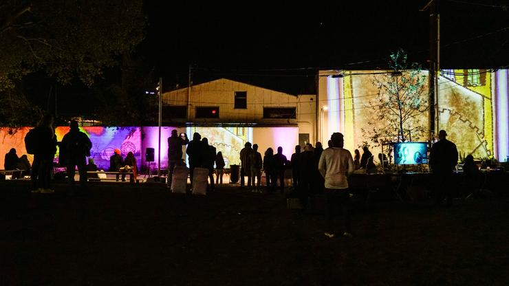 Festival Projections Photo by Keram Malicki-Sanchez
